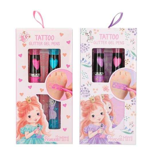 Princess Mimi Tattoo Glitzer Gelstifte