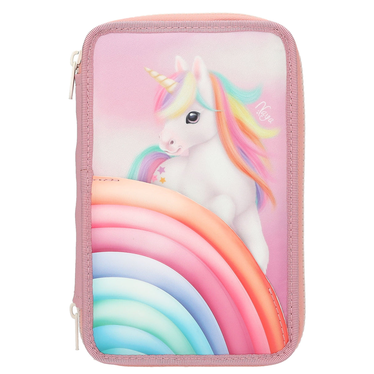 Yivi 3 Fach Federtasche Farbwolke