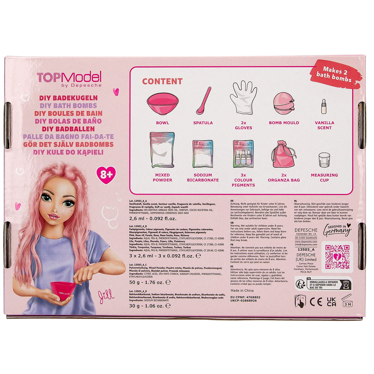 TOPModel DIY Badebombe Set