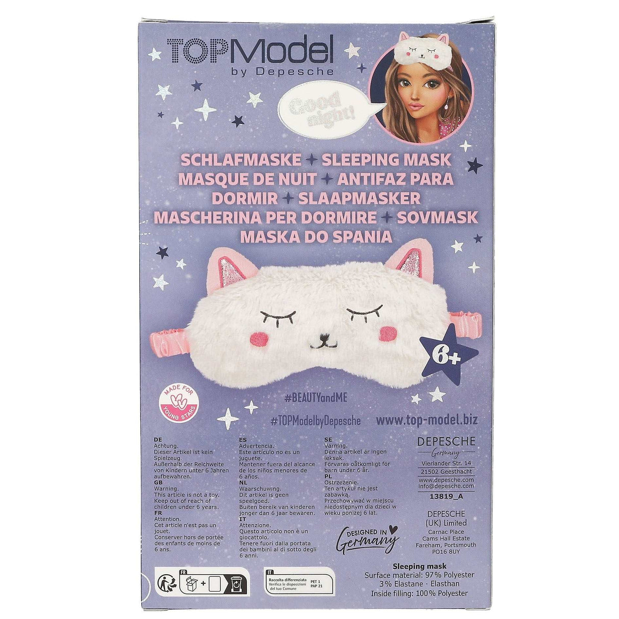 TOPModel Schlafmaske Beauty & Me