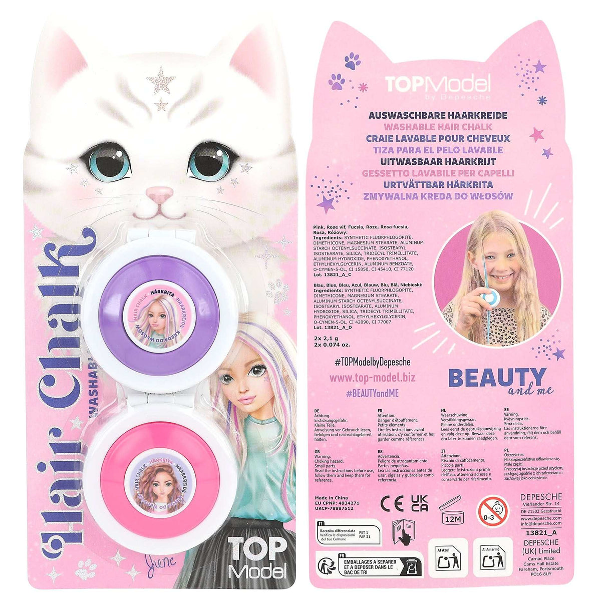 TOPModel Haarkreideset Beauty & Me