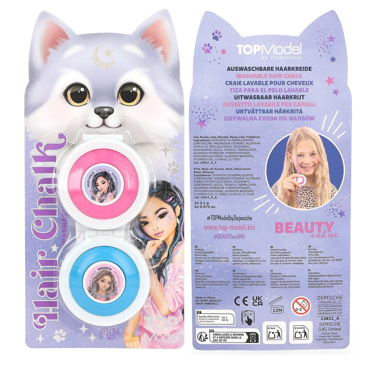 TOPModel Haarkreideset Beauty & Me