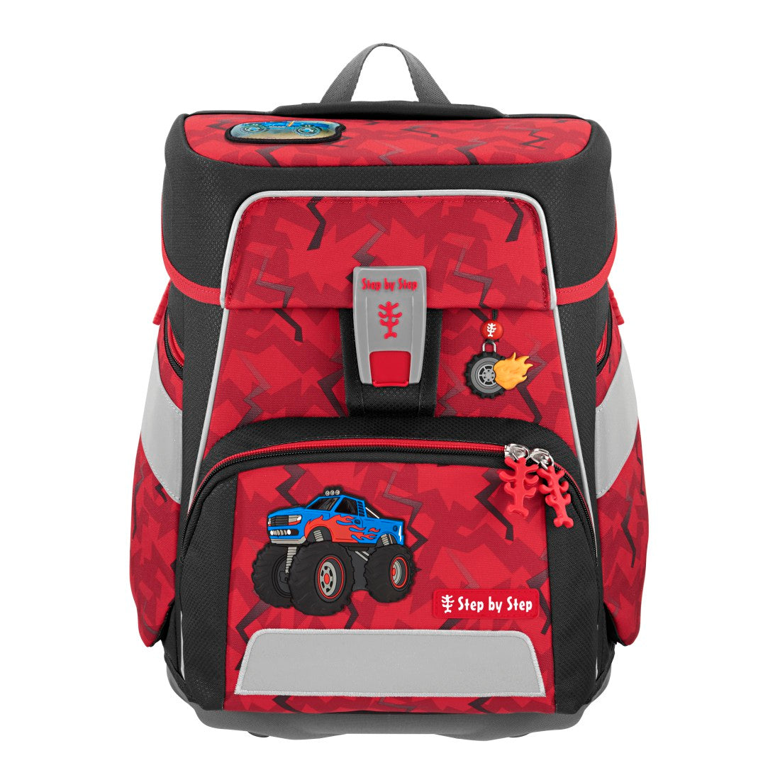 SPACE Schulranzen-Set Monster Truck Rocky