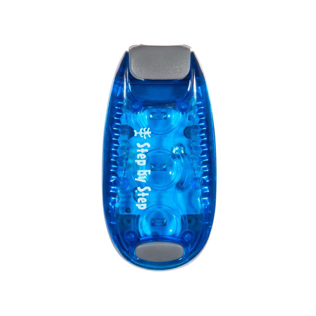 Blaue LED-Sicherheits-Klemmleuchte mit Clip zur besseren Sichtbarkeit bei Dunkelheit