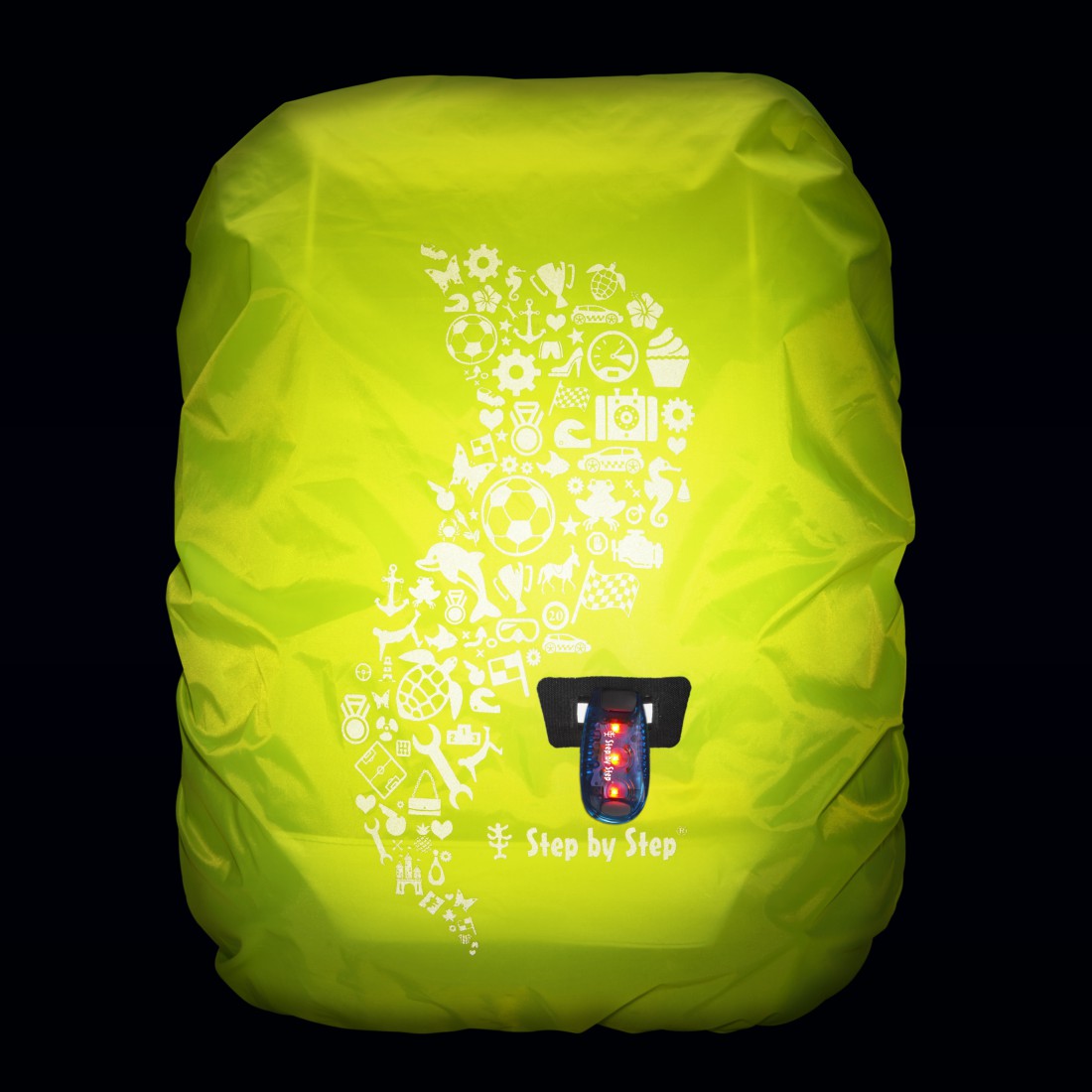 LED-Sicherheits-Klemmleuchte, Blau