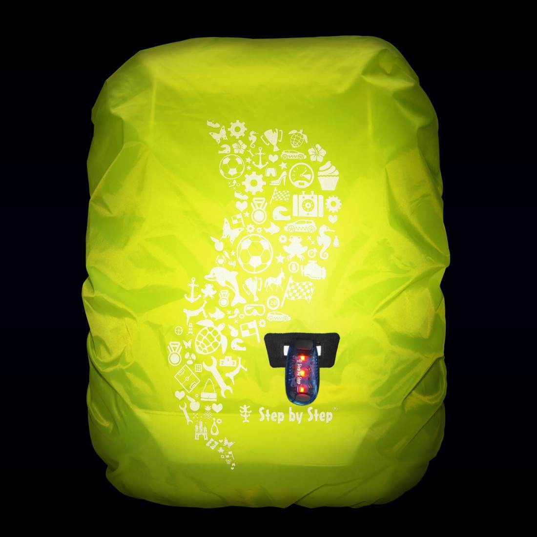 LED-Sicherheits-Klemmleuchte, Blau