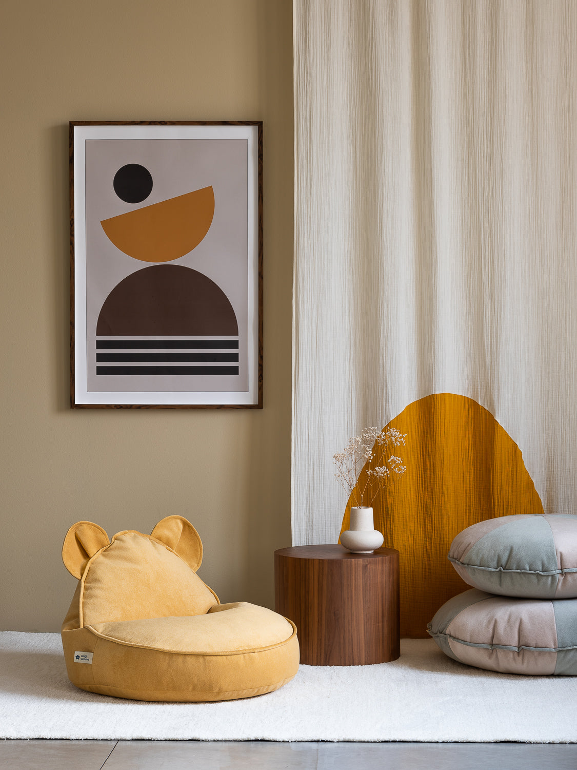 Bear Beanbag/ Salted Caramel