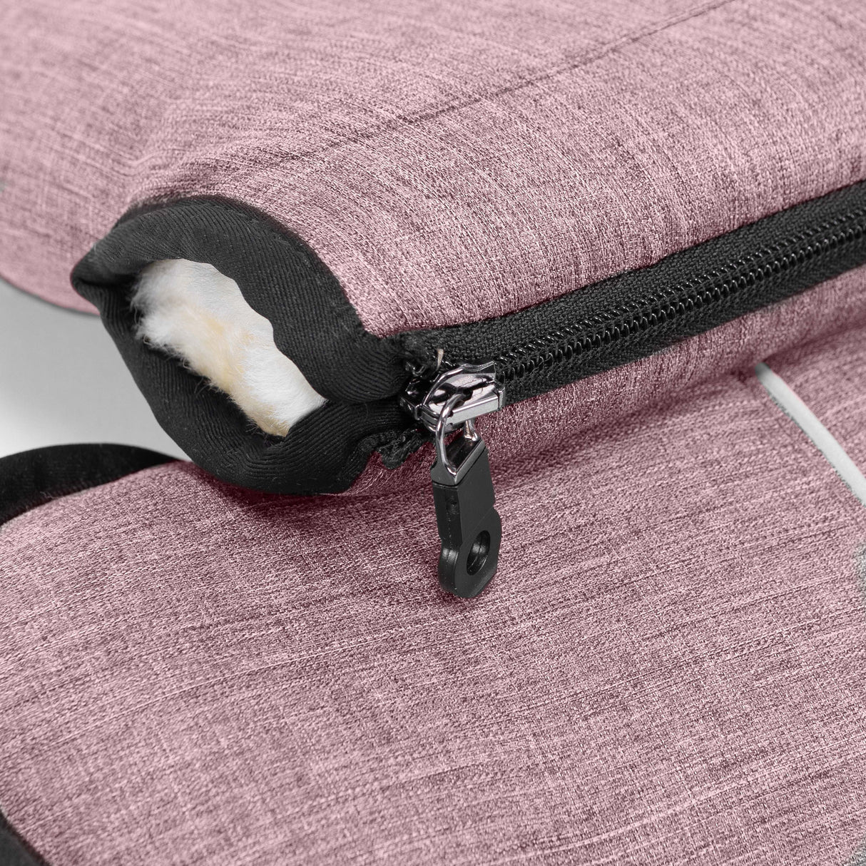 Glovy Lammfell Handwärmer/ rose