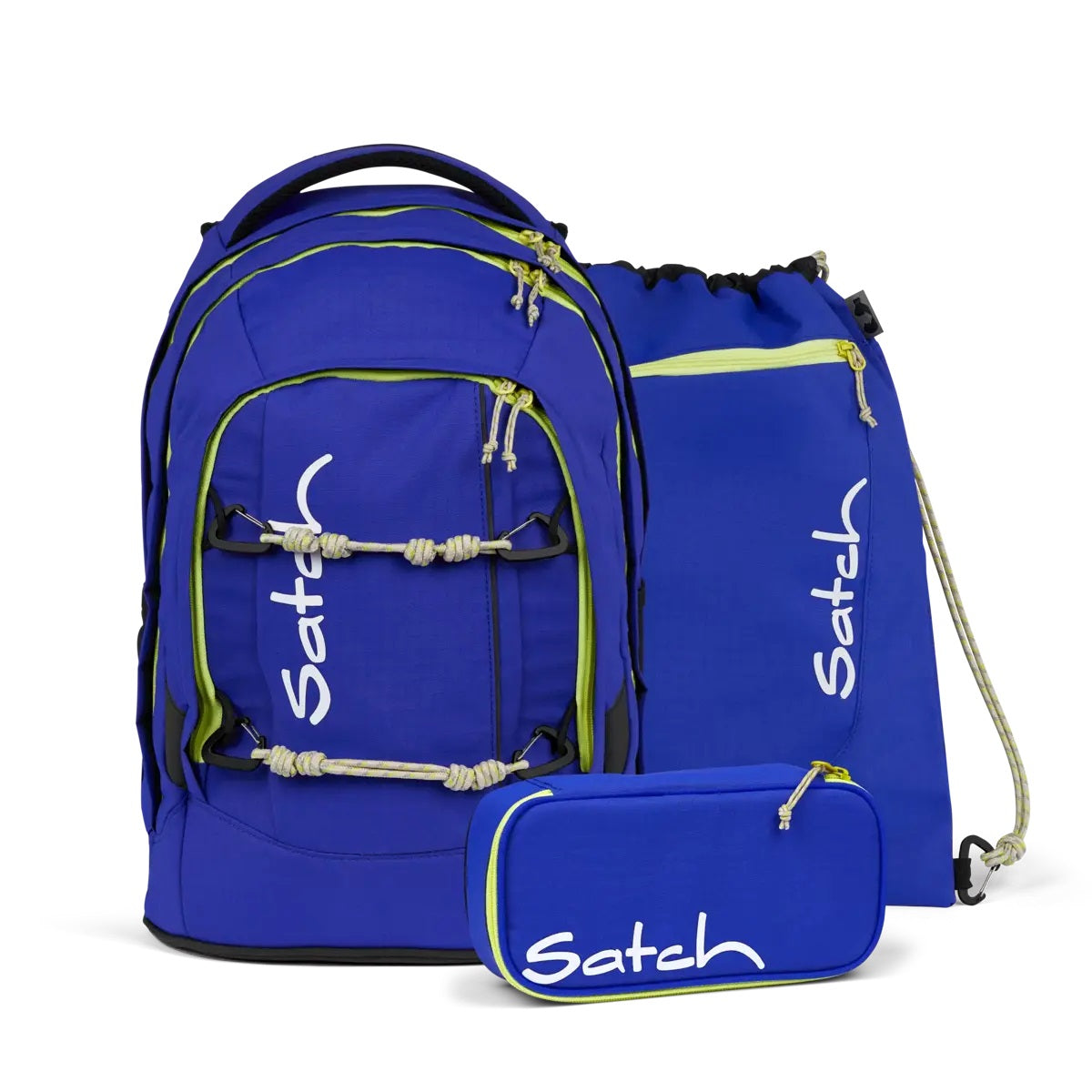 pack Schulrucksack- Set Blue Climber
