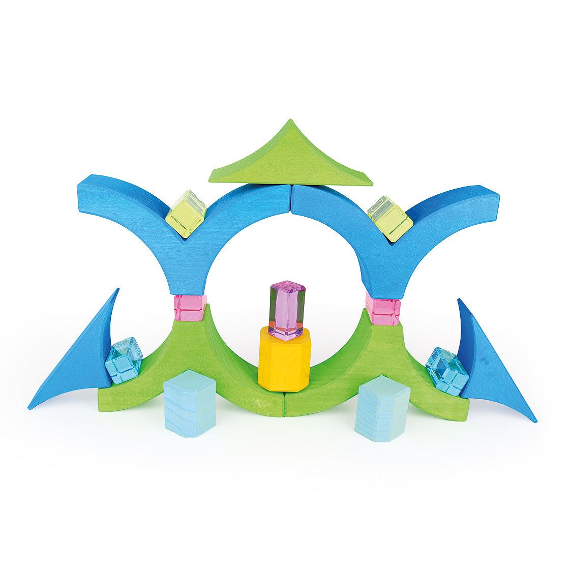 Lichtbauquader pastell -12Teilig