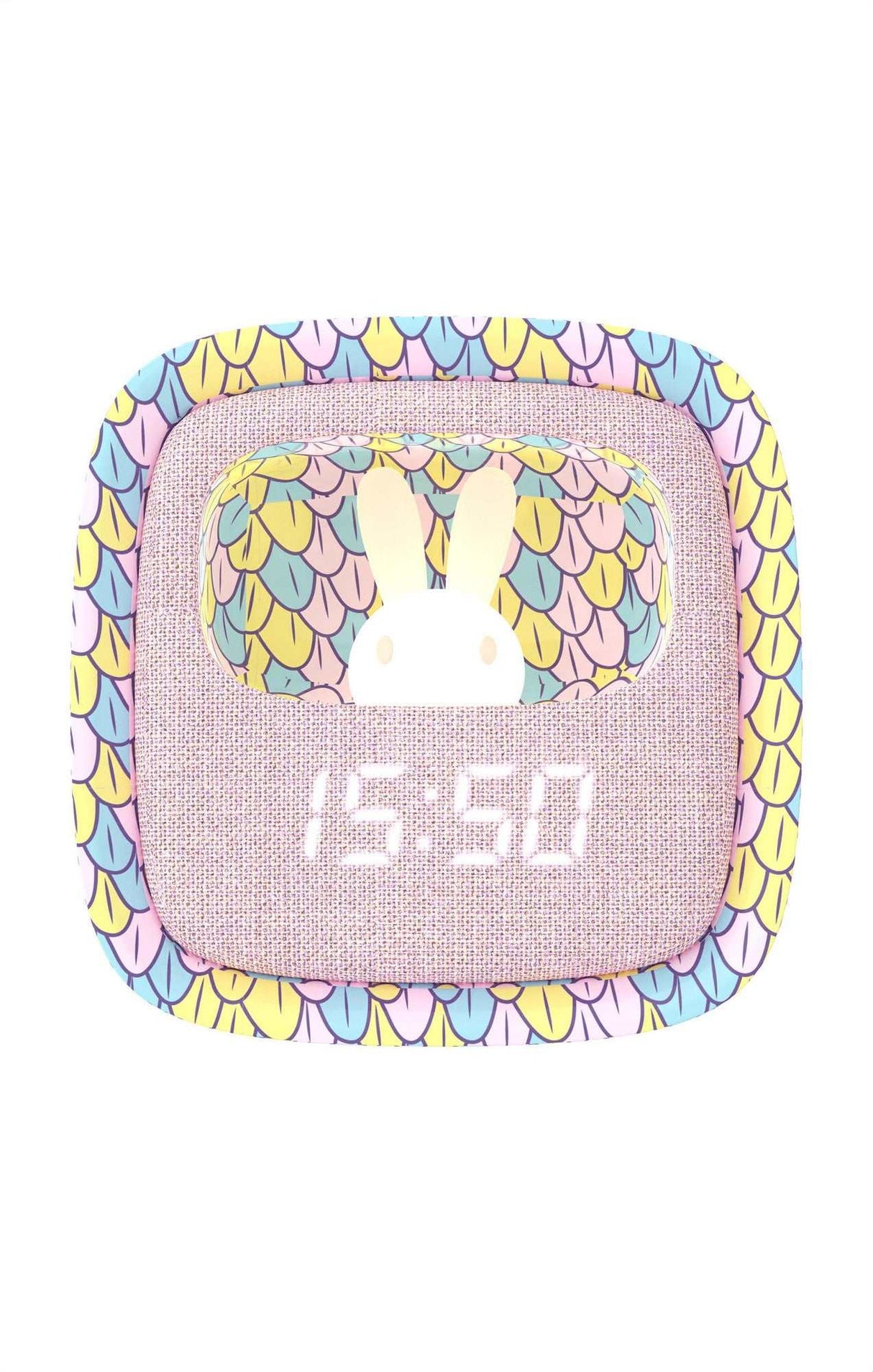 Wecker mit Nachtlicht- Rainbow Mermaid