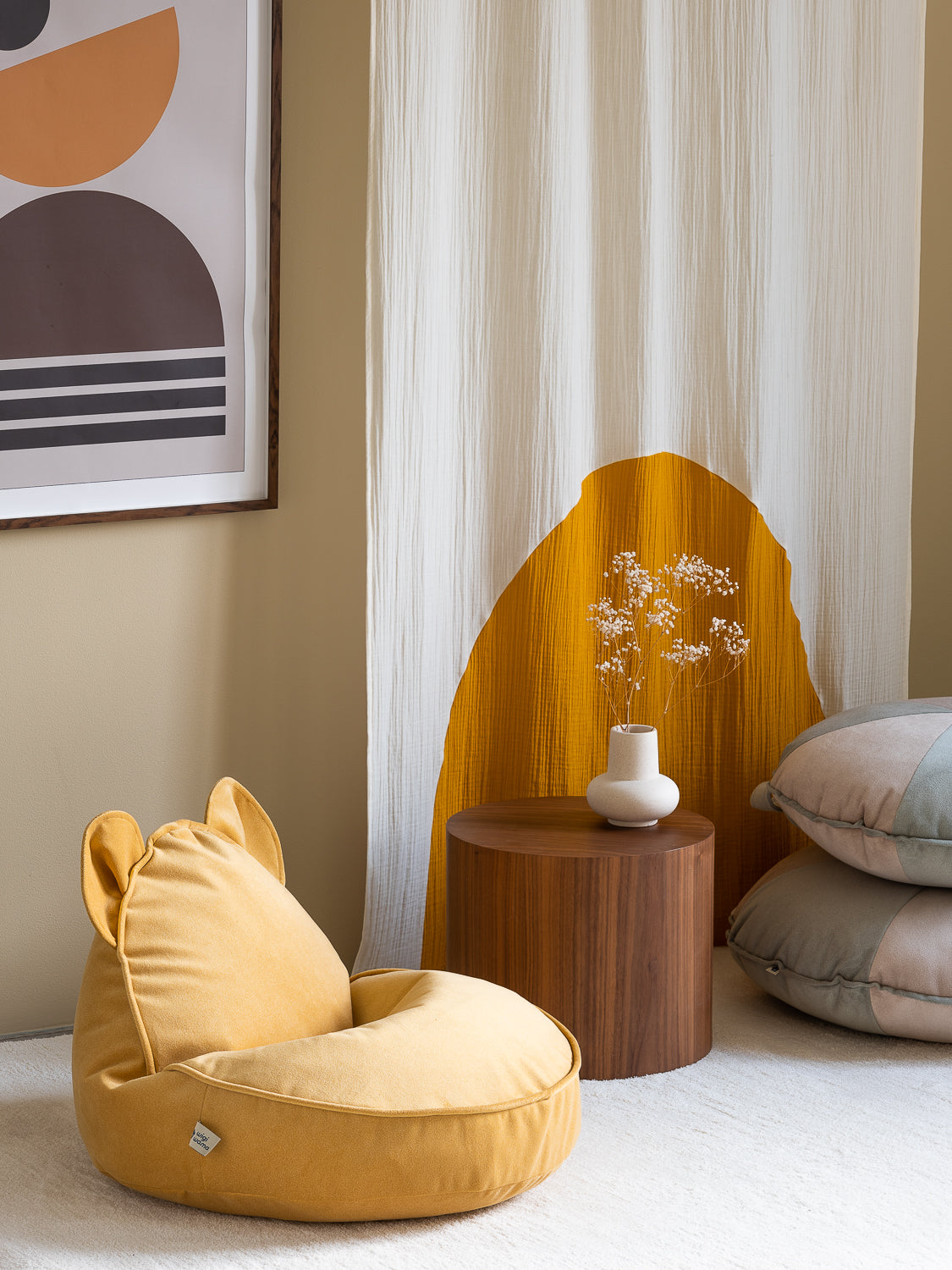 Bear Beanbag/ Salted Caramel