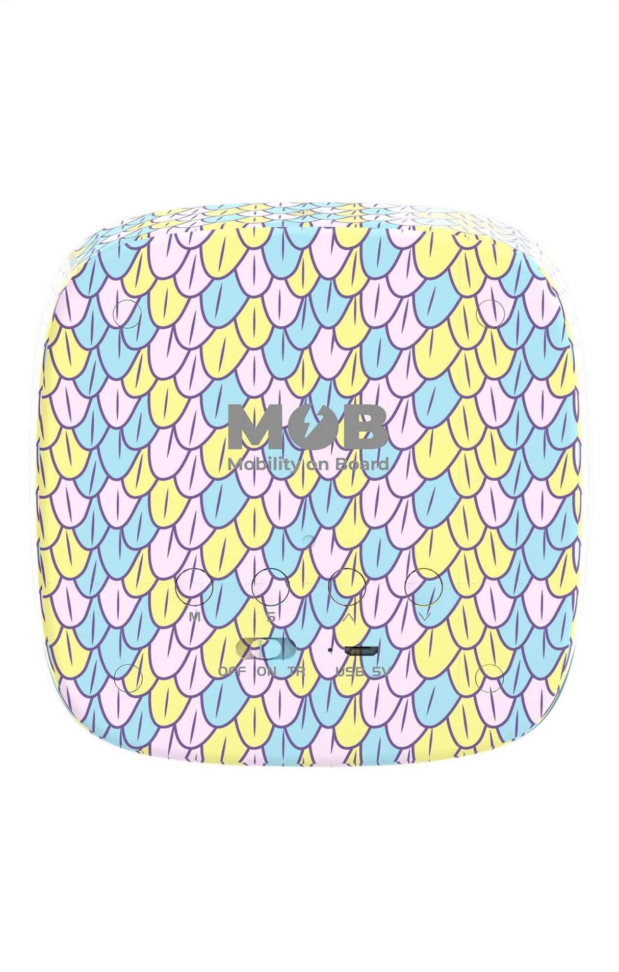 Wecker mit Nachtlicht- Rainbow Mermaid