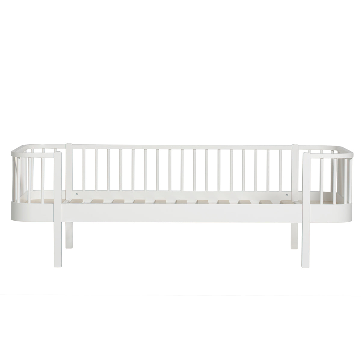 Wood Bettsofa 90x200 weiß
