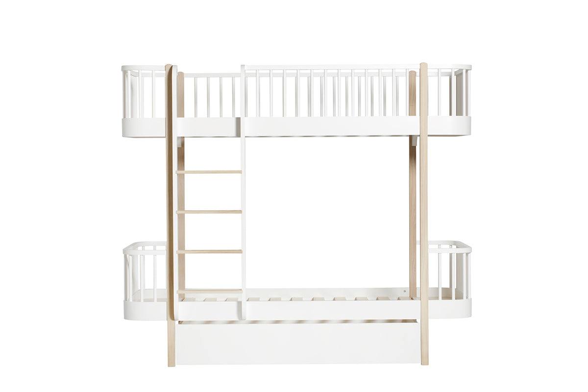 Wood Bettschublade weiß