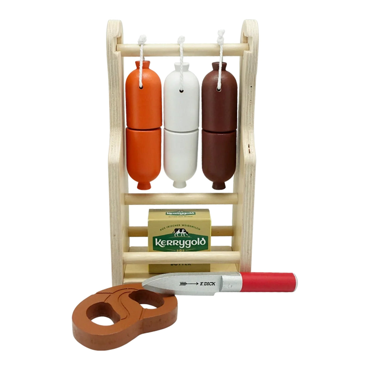Wurstständer aus Holz