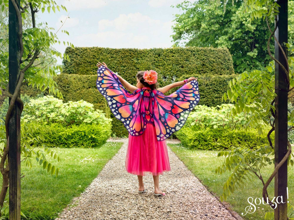 Schmetterlingskleid Papillon & Flügel 8-10 Jahre