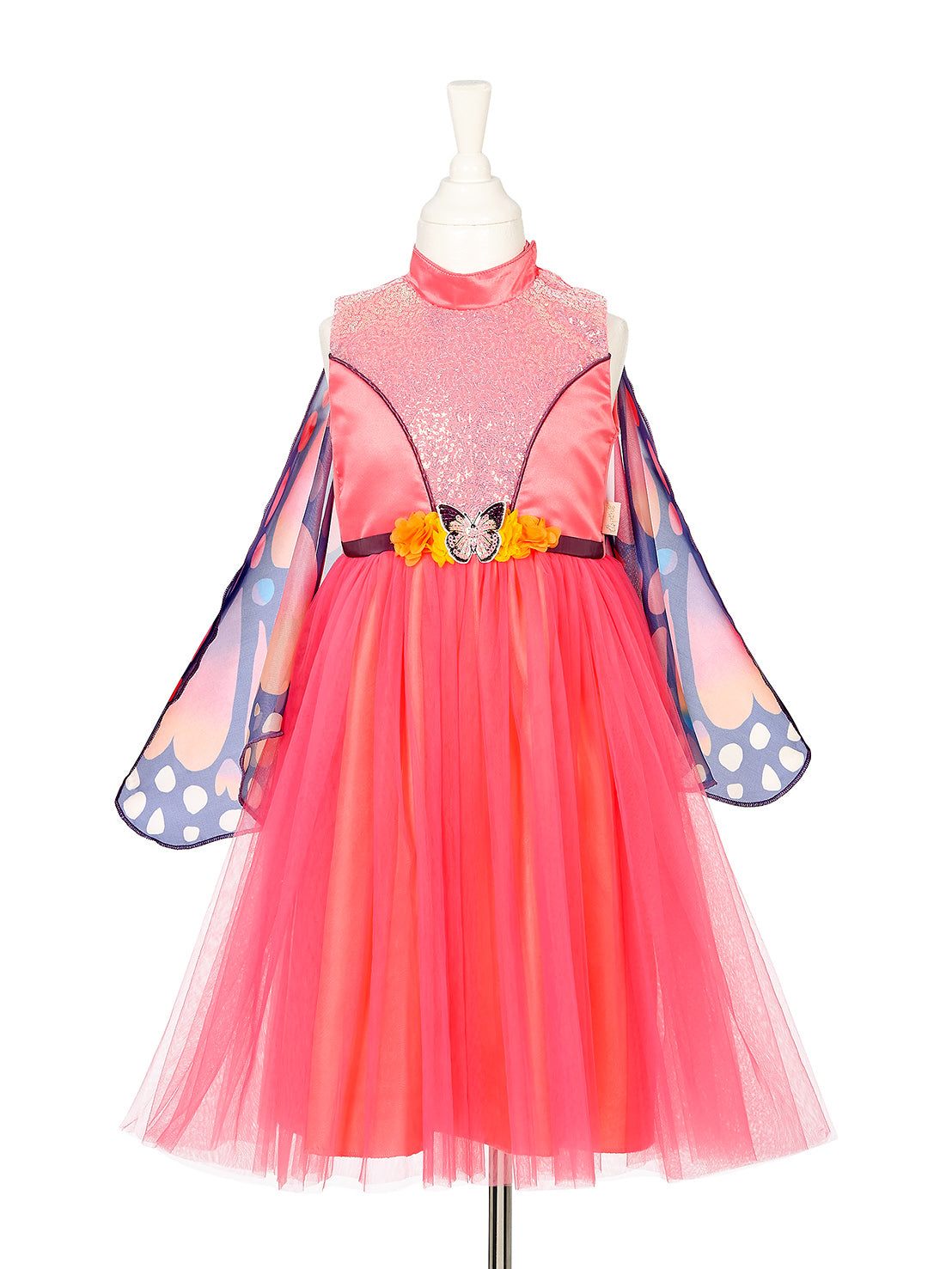 Schmetterlingskleid Papillon & Flügel 8-10 Jahre