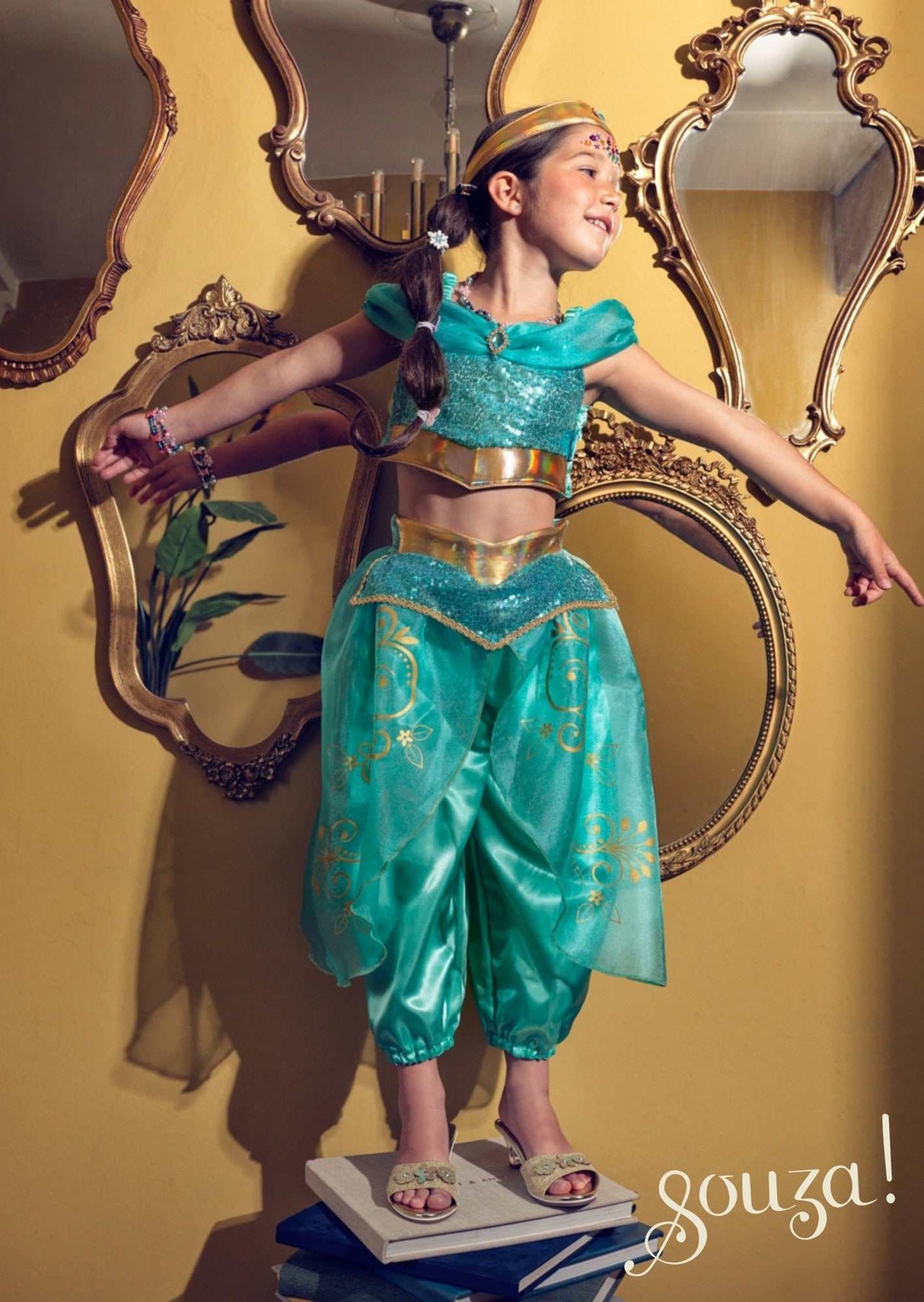 Prinzessin Amira Kostüm 8-10 Jahre