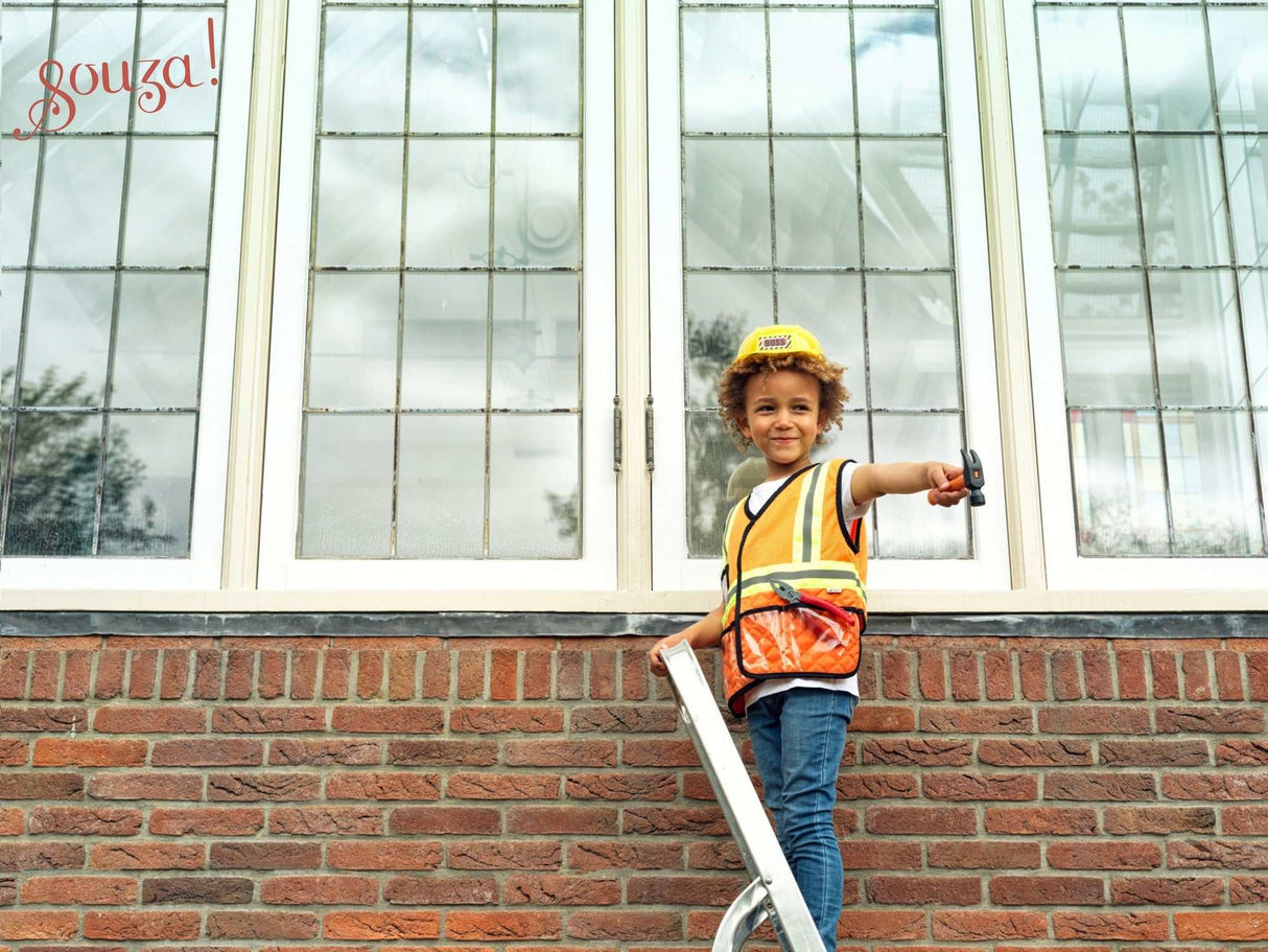 Bauarbeiter-Kostüm 4-7 Jahre