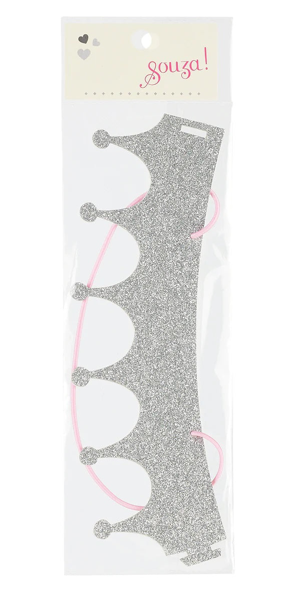 Partykrone Silber