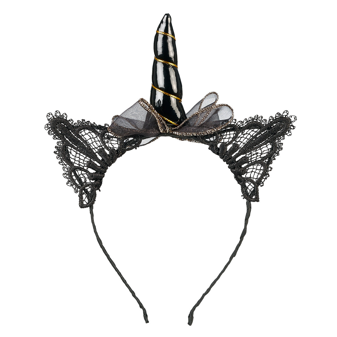 Haarreif Glynda, schwarz