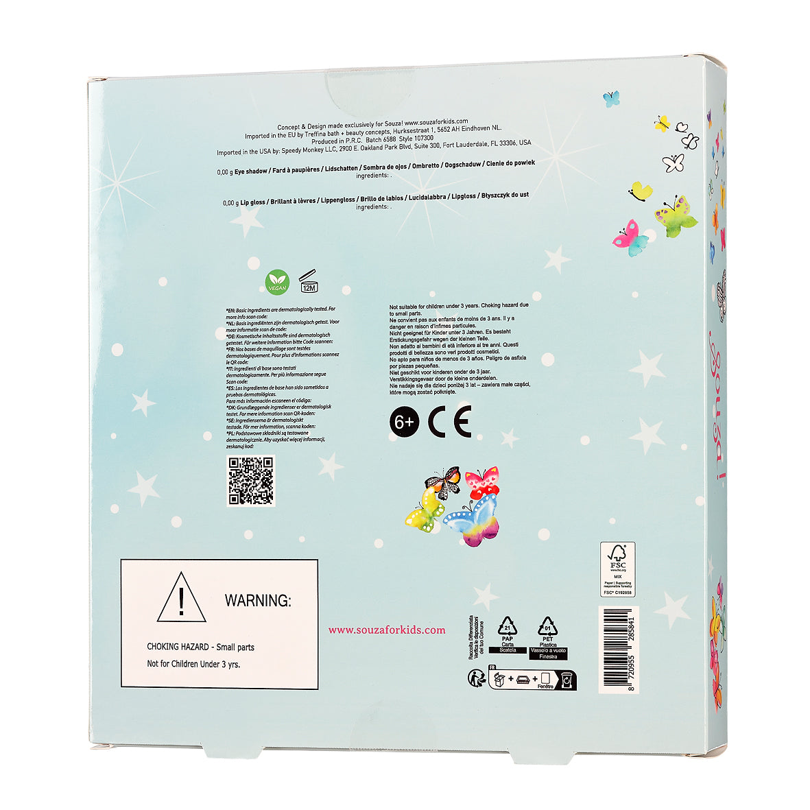 Make-up Set Schmetterling