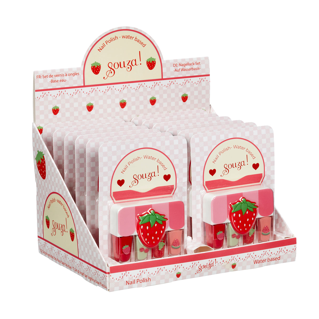 Nagellackset Früchte