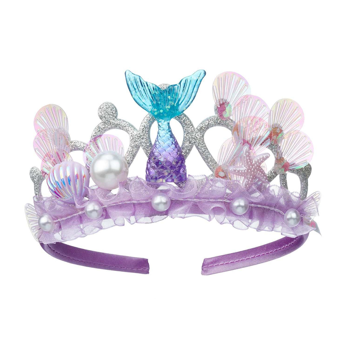 Haarreif Tiara Fieke Lila
