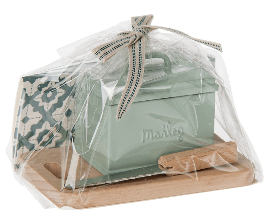 Puppenhaus Brotbox mit Brett & Messer