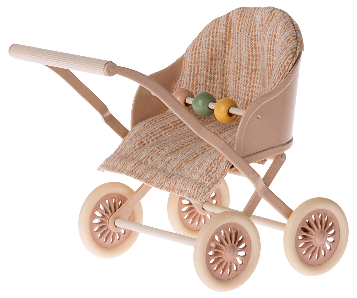 Puppenhaus Kinderwagen, Baby-rose