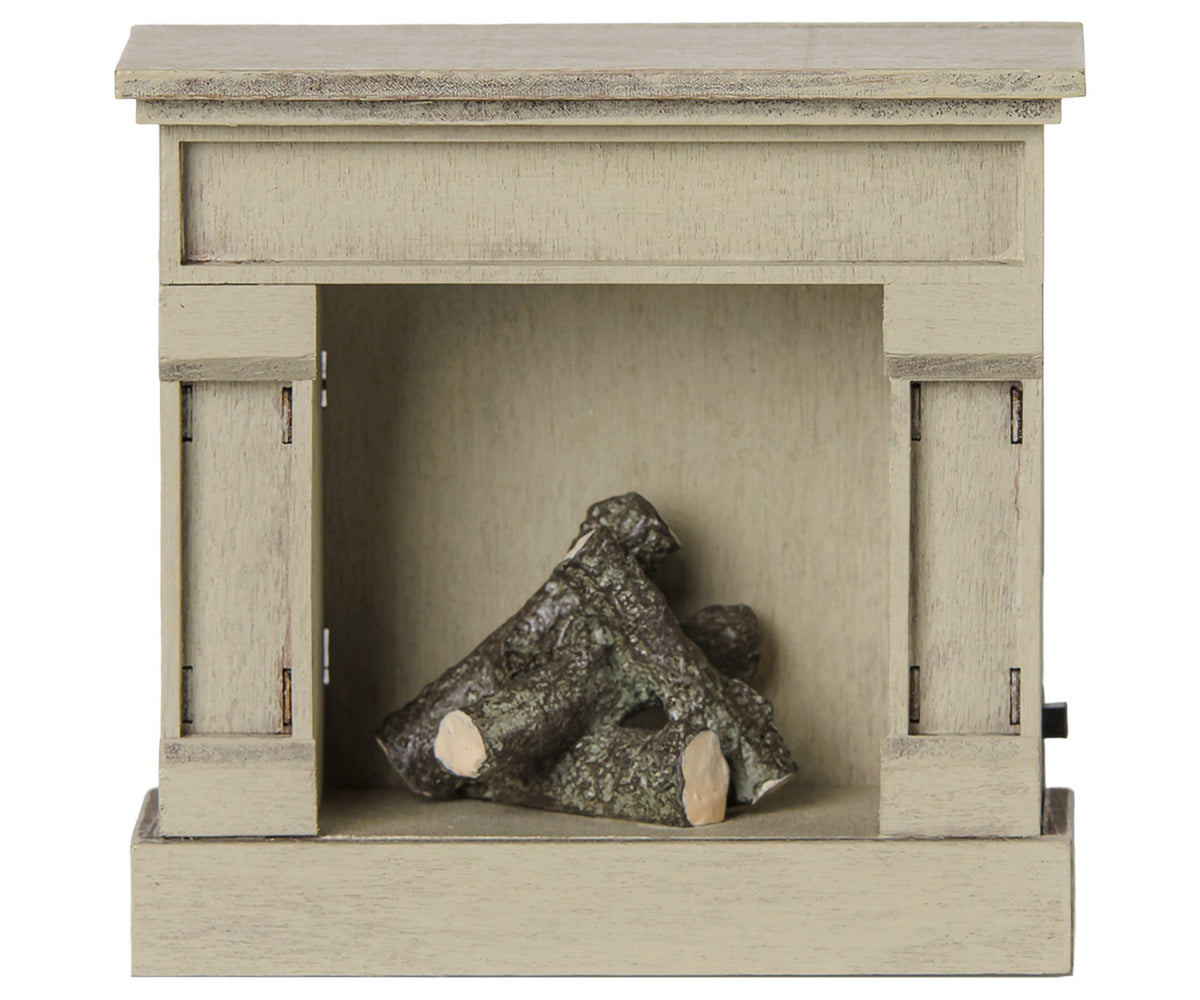 Kamin, Maus – Weiß