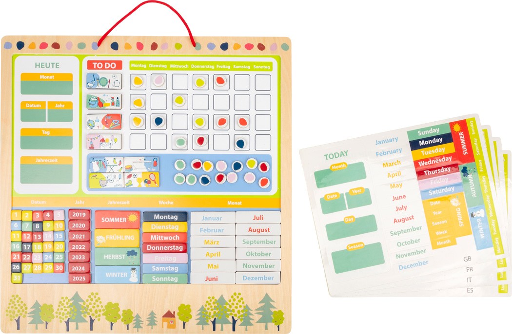 Wochenplaner, magnetisch Educate