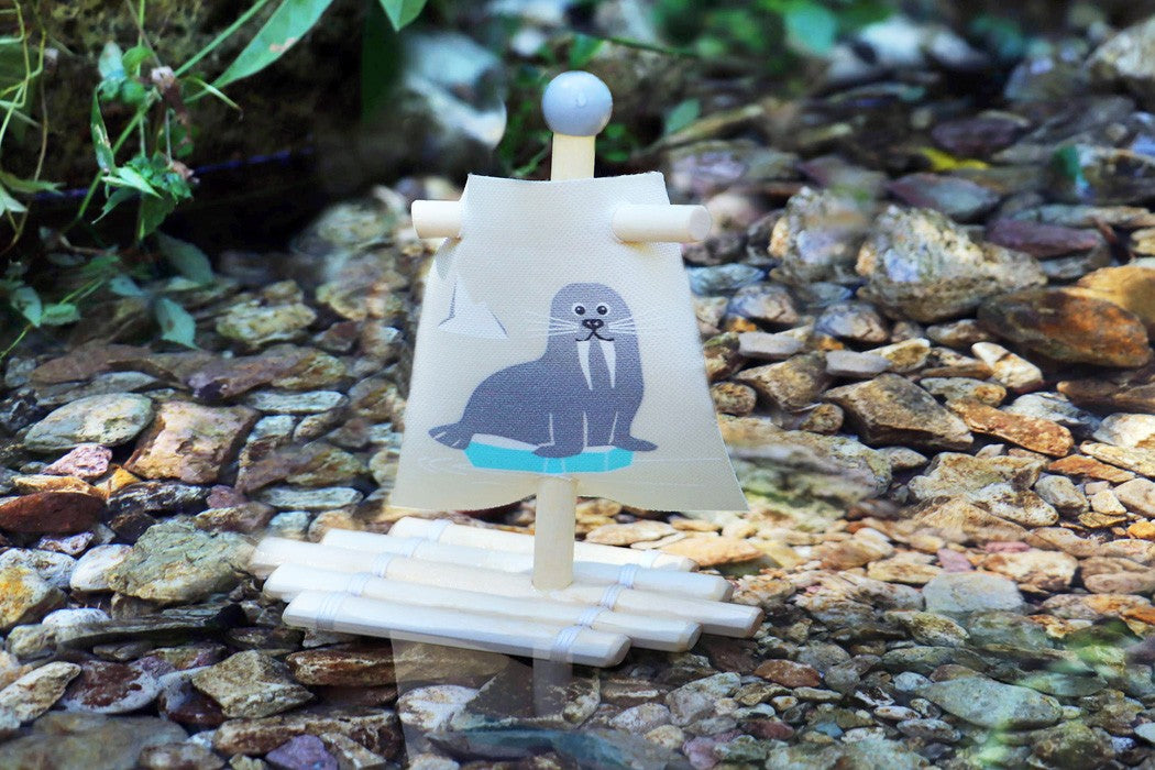 Wasserspielzeug Floß Walross