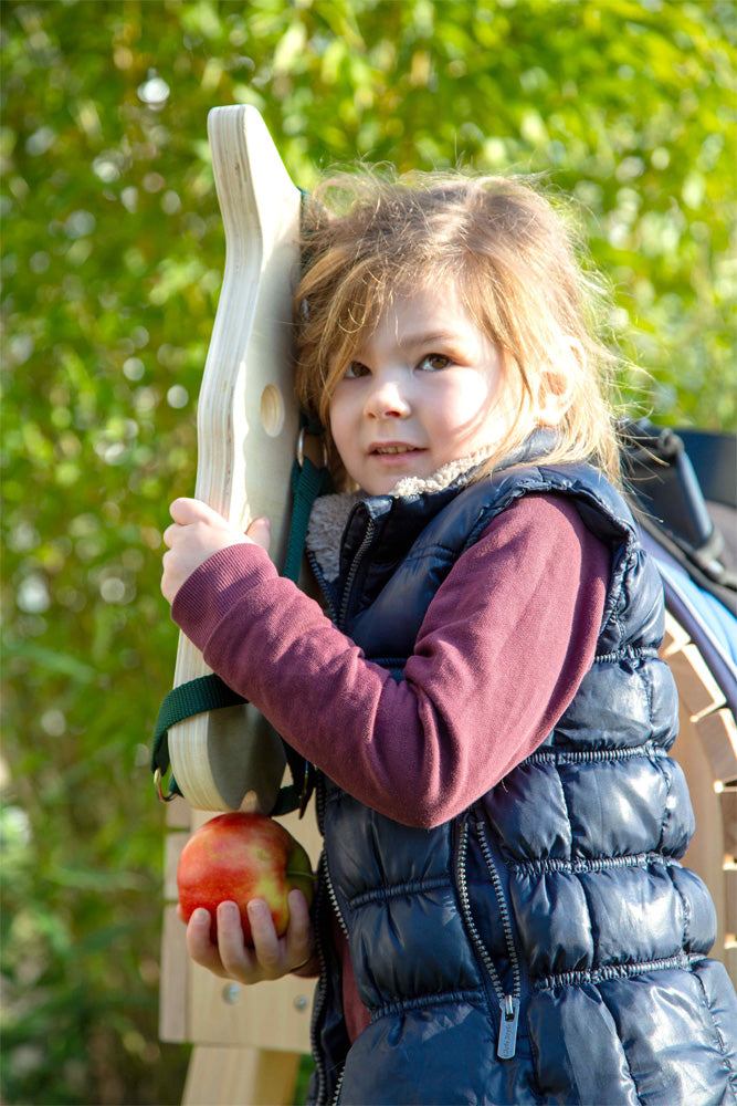 Sattel und Zaumzeug-Set Holzpferd