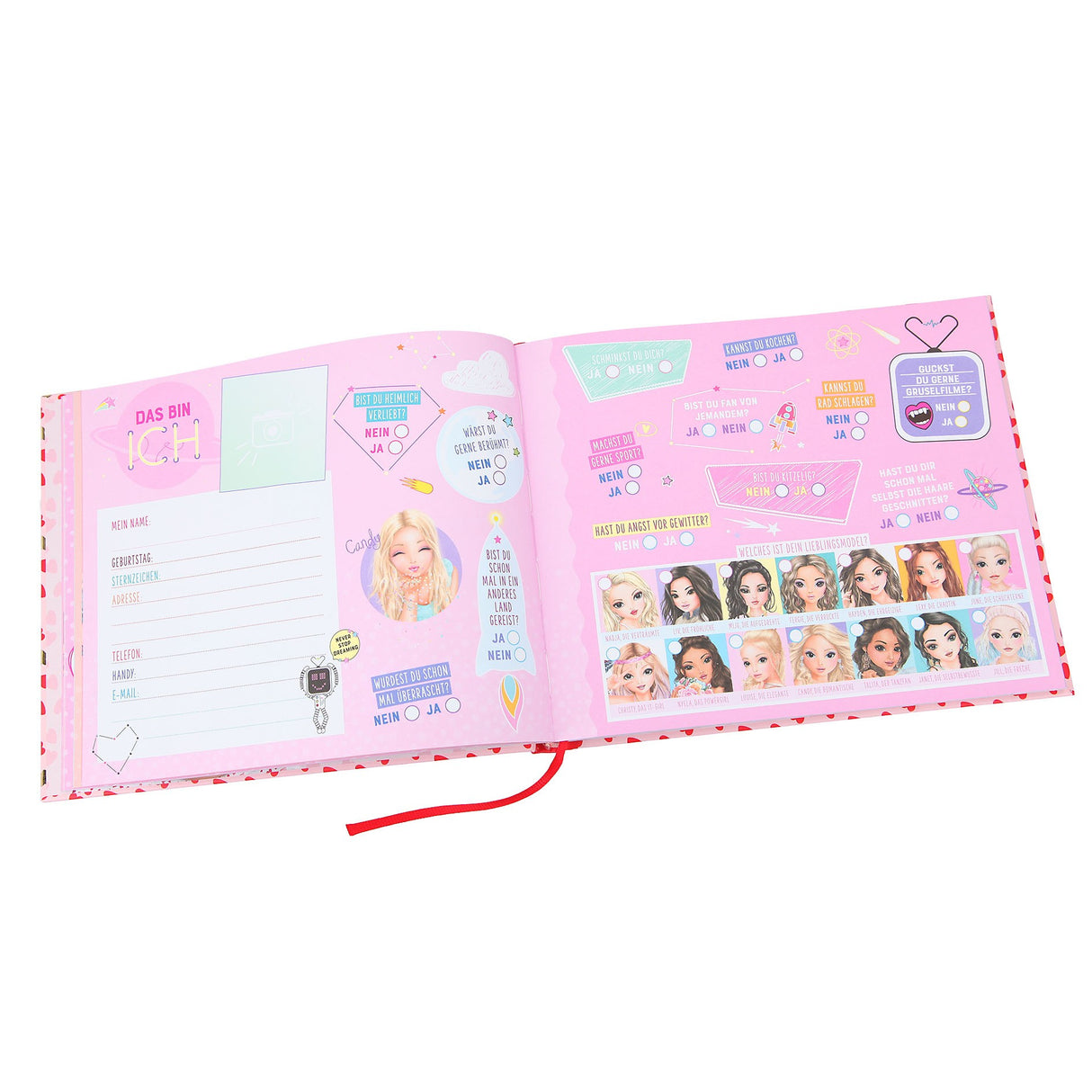 TOPModel Freundebuch