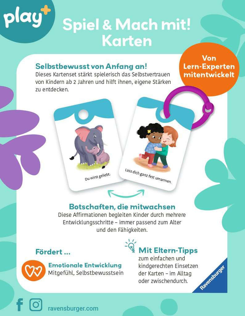 Spiel und Mach mit! Karten: Du bist toll, so wie du bist