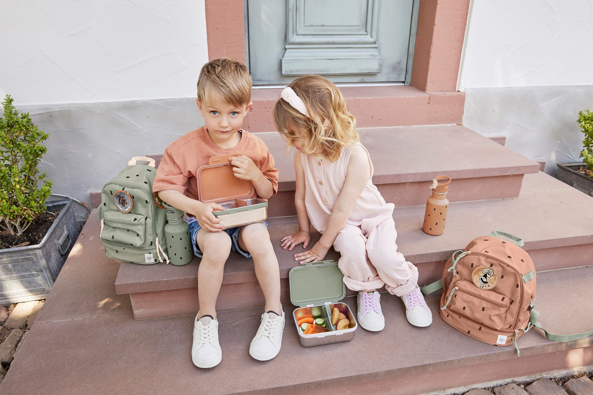 Mini Backpack Happy Prints light oliv