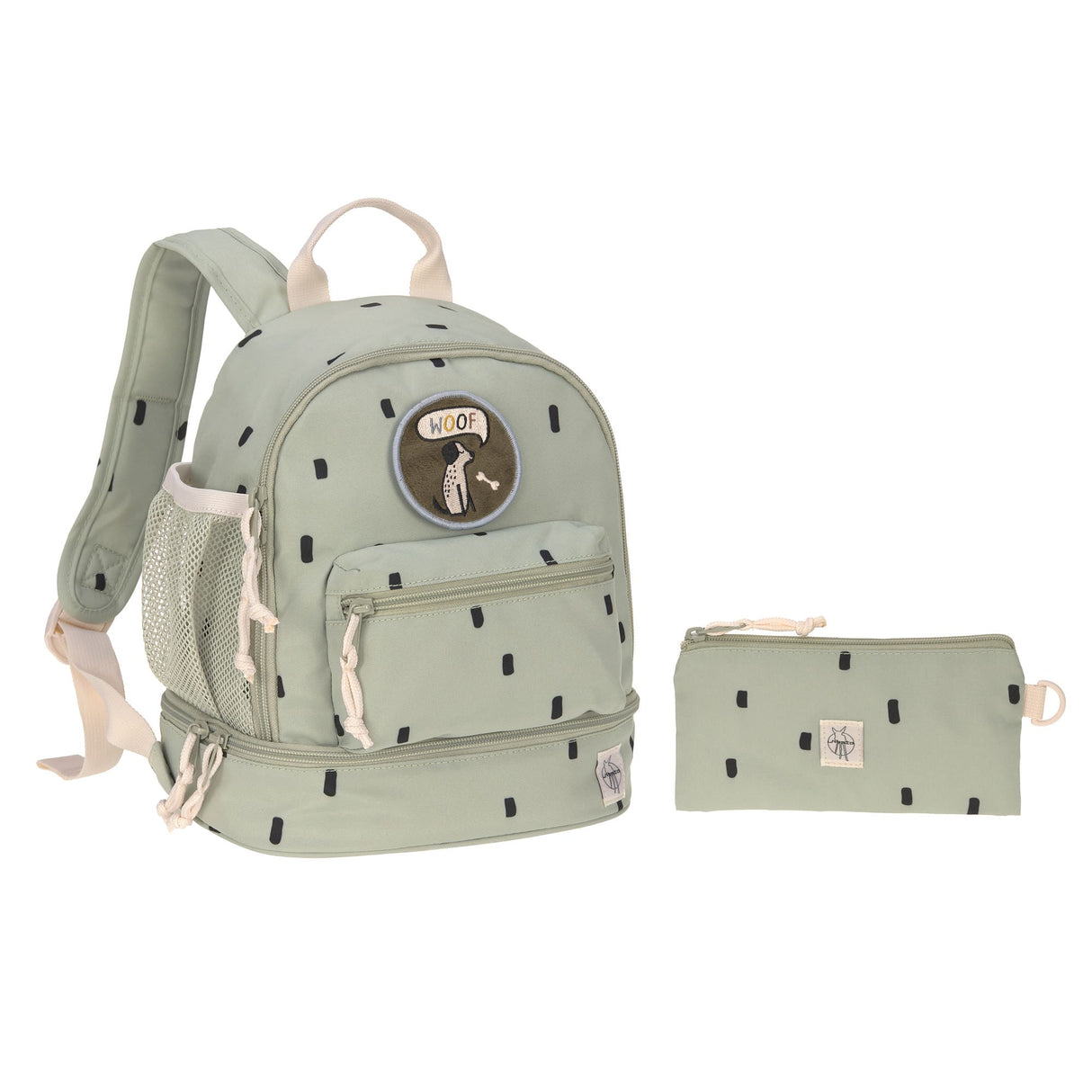 Mini Backpack Happy Prints light oliv