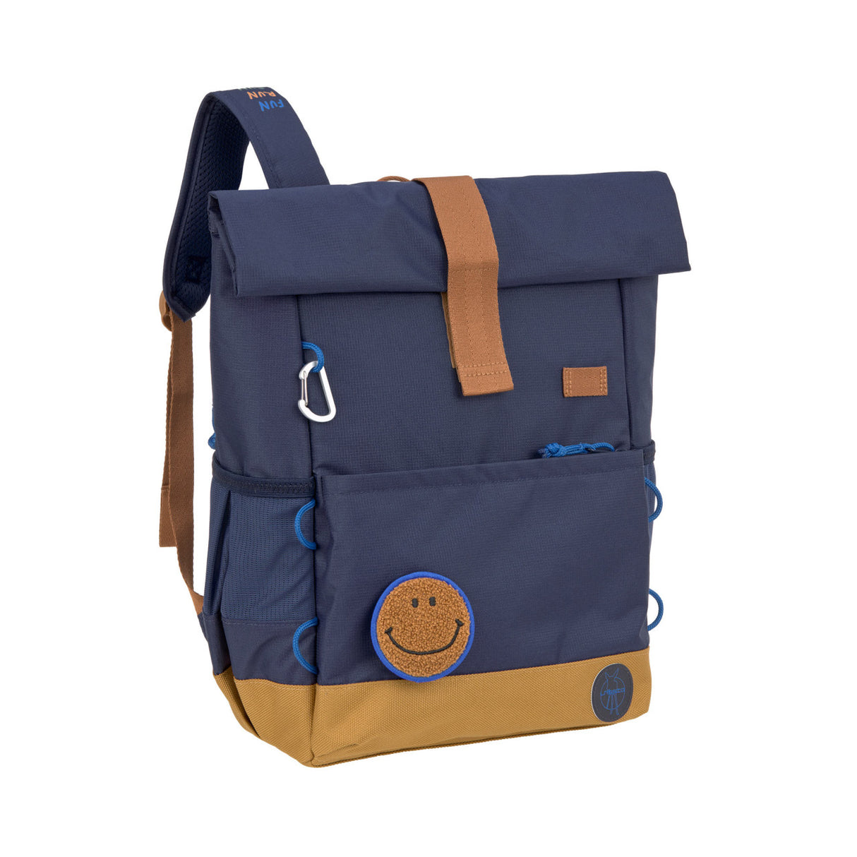 Rucksack Rolltop Little Gang/ dunkelblau