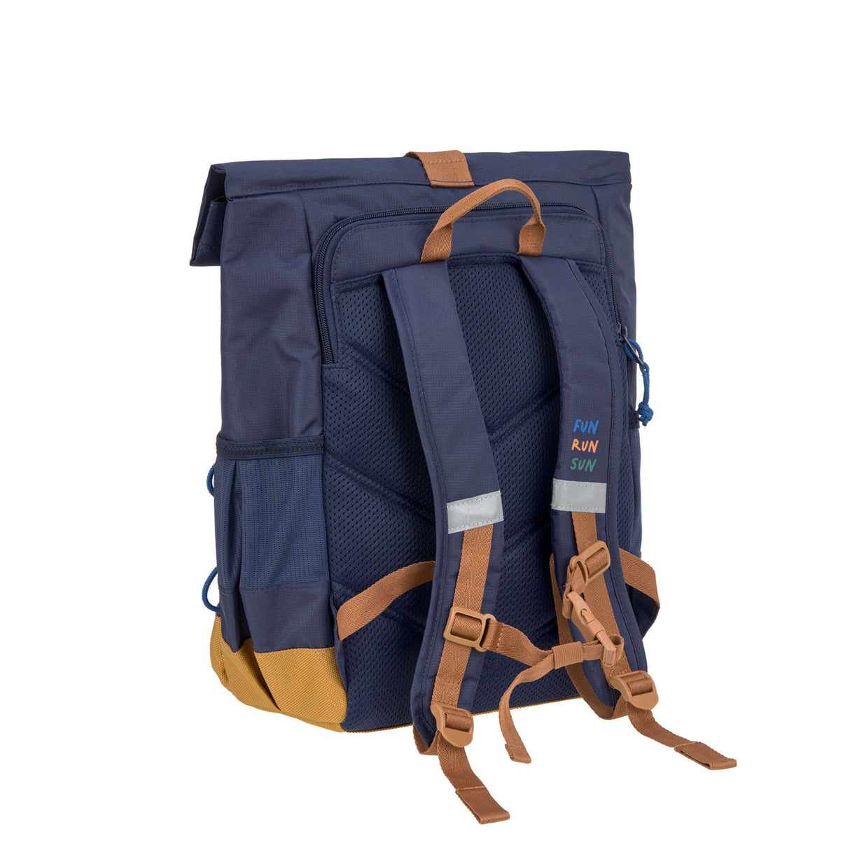 Rucksack Rolltop Little Gang/ dunkelblau