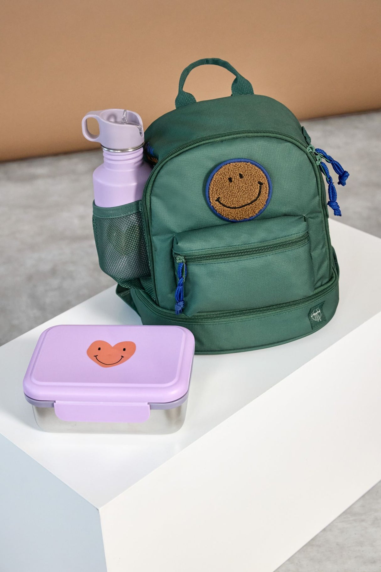 Kindergartenrucksack Little Gang/ dunkelgrün