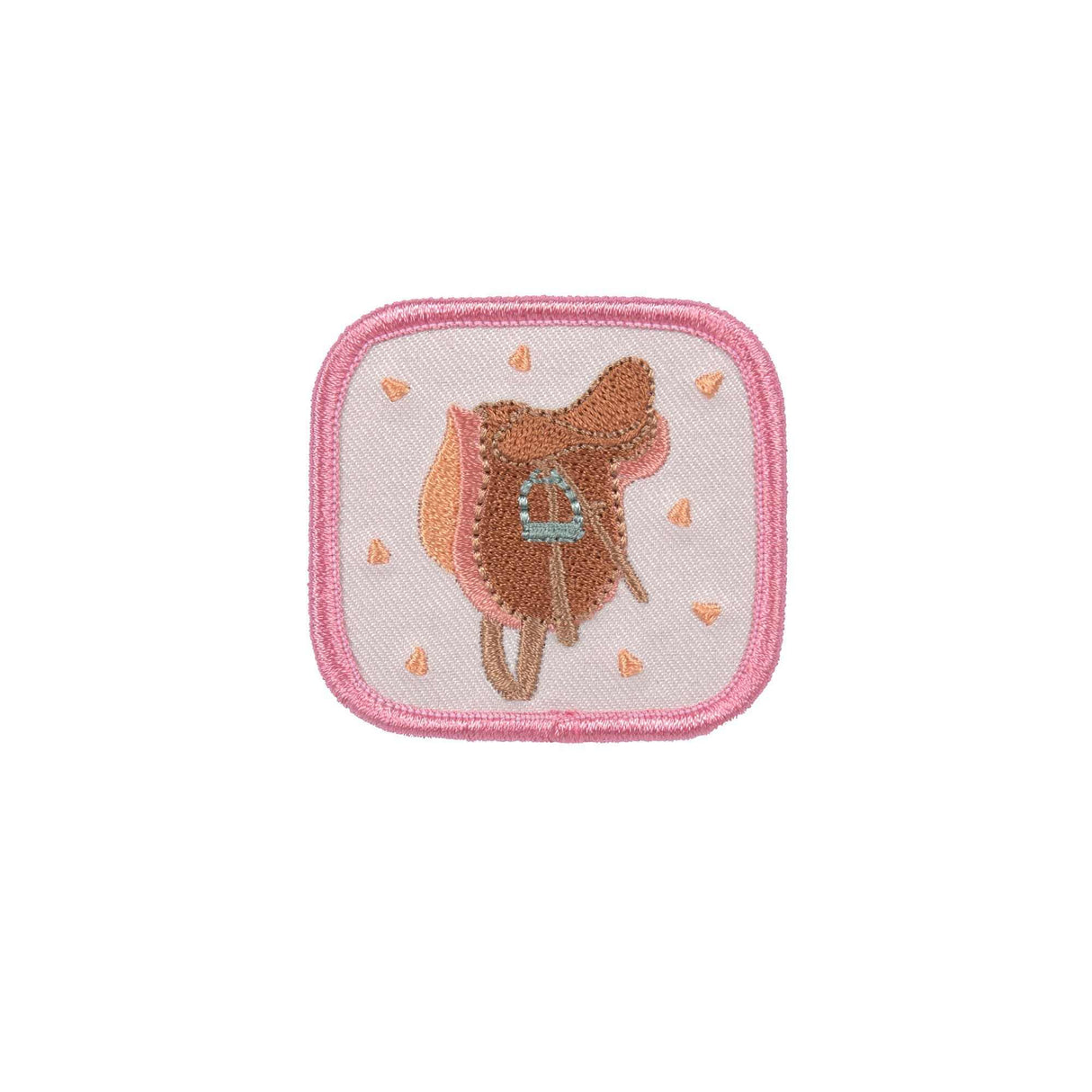 Schulranzen-Patches Set Horse pink