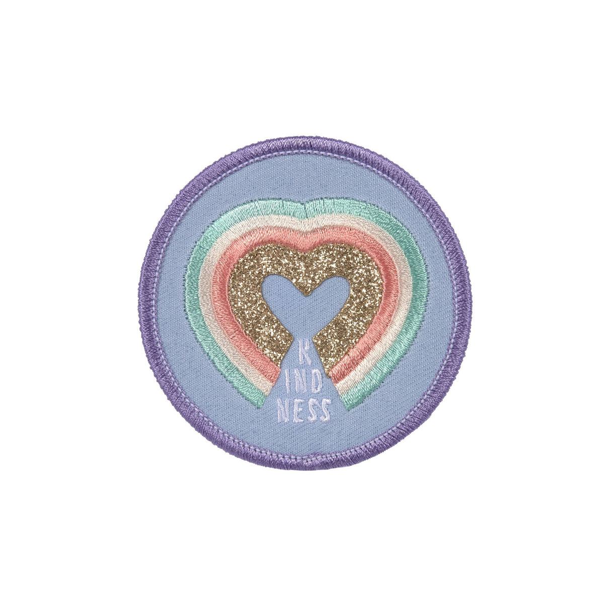 Schulranzen-Patches Set Unicorn glitter