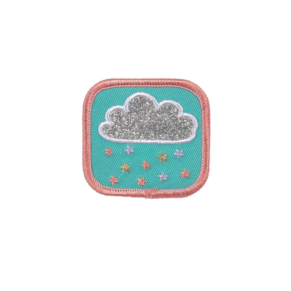 Schulranzen-Patches Set Unicorn glitter