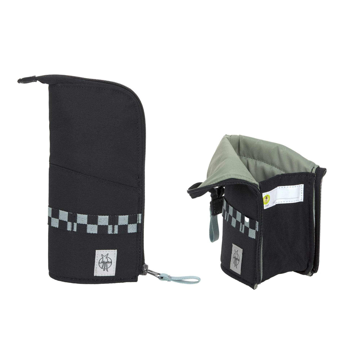 Schulranzen Set 7-teilig, Slim Unique Black