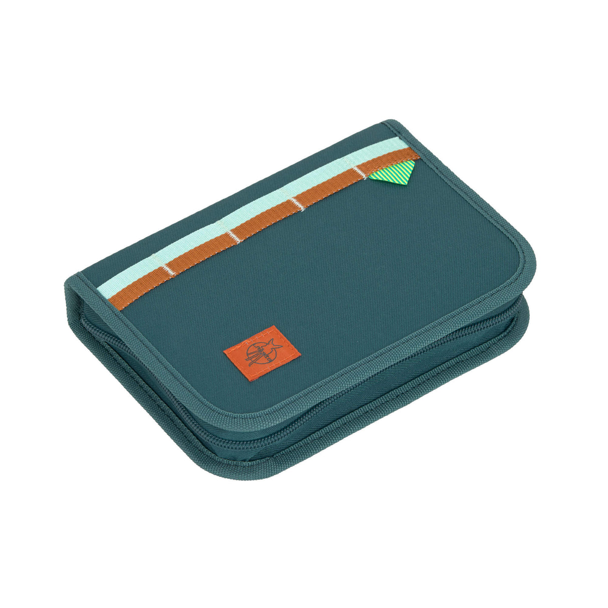 Schulranzen Set 7-teilig, Slim Unique Dark Green