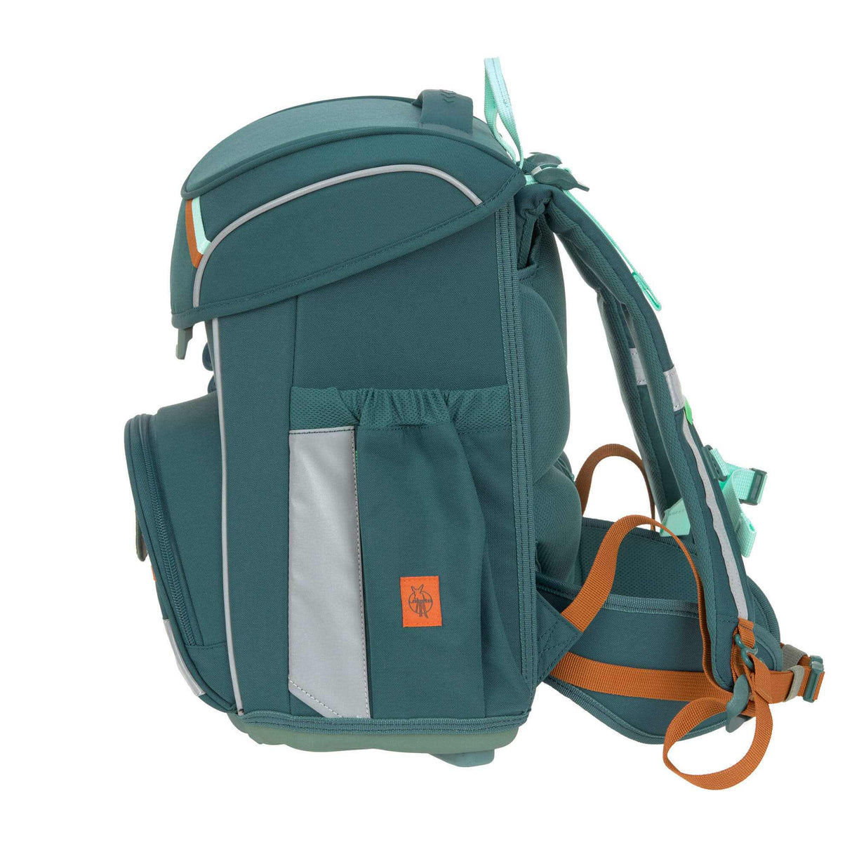 Schulranzen Set 7-teilig, Slim Unique Dark Green