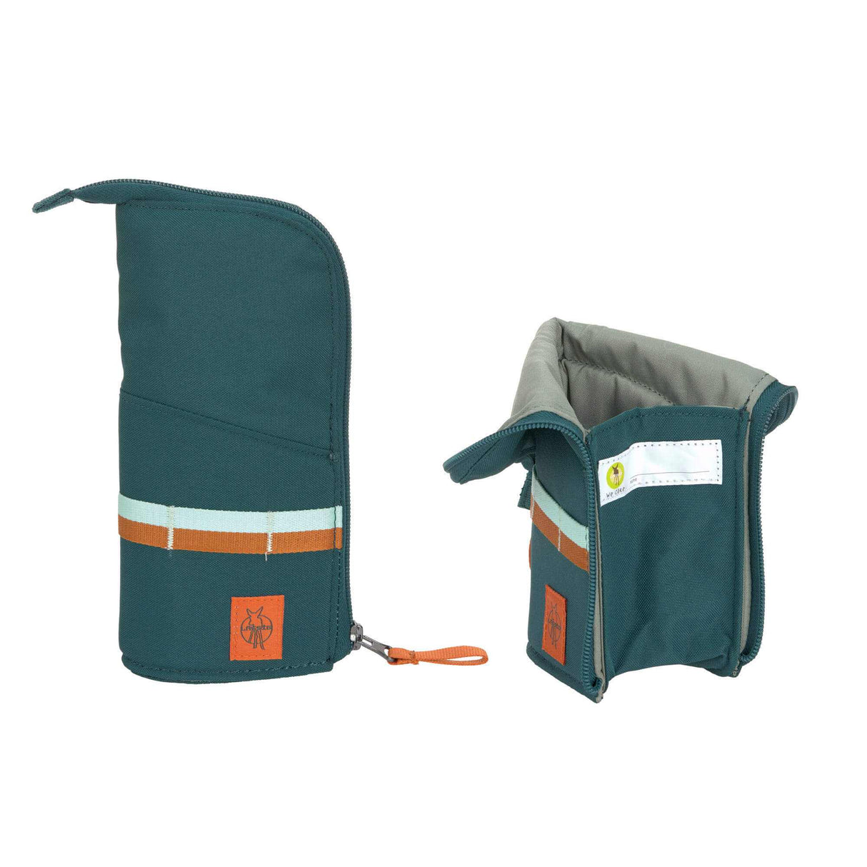Schulranzen Set 7-teilig, Slim Unique Dark Green