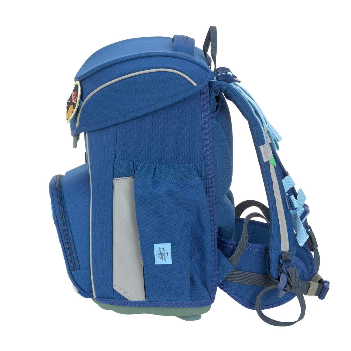 Schulranzen Set 7-teilig, Slim Unique Dark Blue